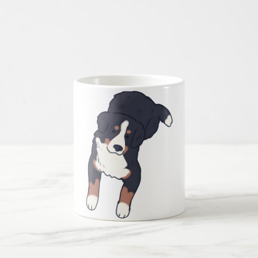 Berner Hund Delight � Süße Tier Art Kaffeetasse (Mittel)