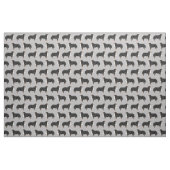 Berner Hund grau Stoff (Fat Quarter (45,7 x 55,9 cm))