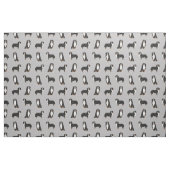 Berner Hund grau Stoff (Fat Quarter (45,7 x 55,9 cm))