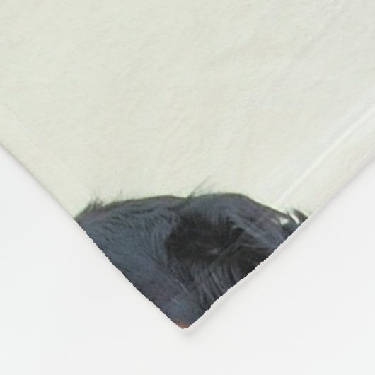 Berner-Hund-Gruppe Fleecedecke (Ecke)