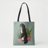 Berner Hund individuell anpassbar Tasche (Vorderseite)