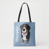 Berner Hund individuell anpassbar Tasche (Vorderseite)