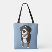 Berner Hund individuell anpassbar Tasche (Rückseite)