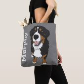 Berner Hund individuell anpassbar Tasche (Von Nahem)