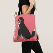 Berner Hund individuell anpassbar Tasche (Von Nahem)