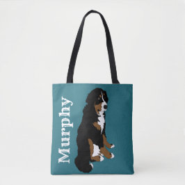 Berner Hund individuell anpassbar Tasche