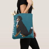 Berner Hund individuell anpassbar Tasche (Von Nahem)