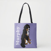 Berner Hund individuell anpassbar Tasche (Vorderseite)
