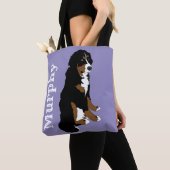 Berner Hund individuell anpassbar Tasche (Von Nahem)