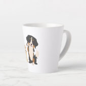 Berner Hund Milchtasse (Rechte Ecke)