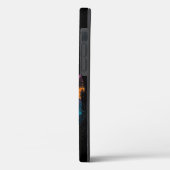 Berner Hund mit Aussicht auf den Berg Sonnenaufgan Case-Mate iPhone Hülle (Rückseite / Links)