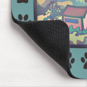 Berner Hund Mousepad (Ecke)