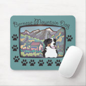 Berner Hund Mousepad (Mit Mouse)