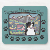 Berner Hund Mousepad (Vorne)