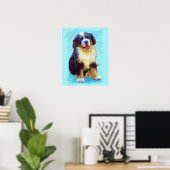 Berner Hund Poster (Heimbüro)