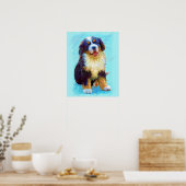 Berner Hund Poster (Küche)