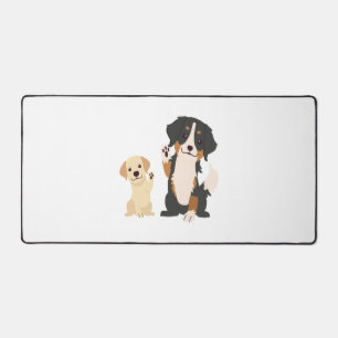 Berner Hund Schreibtischunterlage
