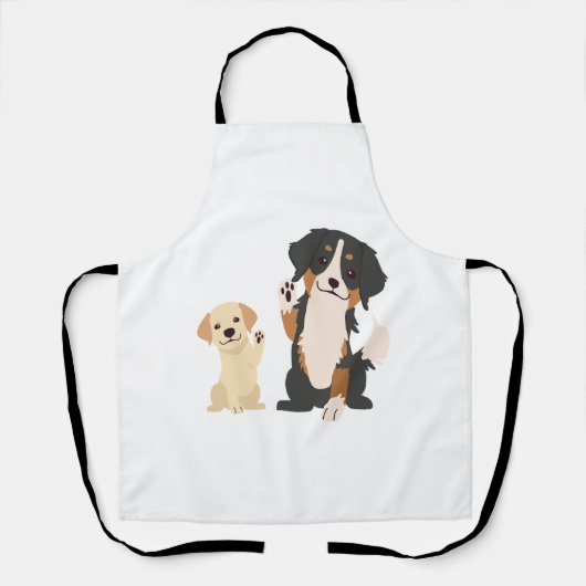 Berner Hund Schürze (Vorderseite)