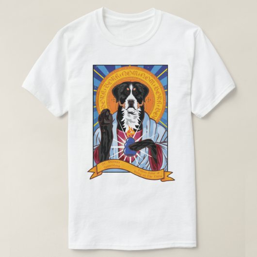 Berner Hund T-Shirt (Design vorne)