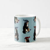 Berner Hund-Tasse Kaffeetasse (VorderseiteRechts)