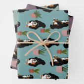 Berner Hund und Haustiere Geschenkpapier Set (Beispiel)
