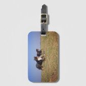 Berner Hundegruppe zweite Gepäckanhänger (Vorderseite Vertikal)