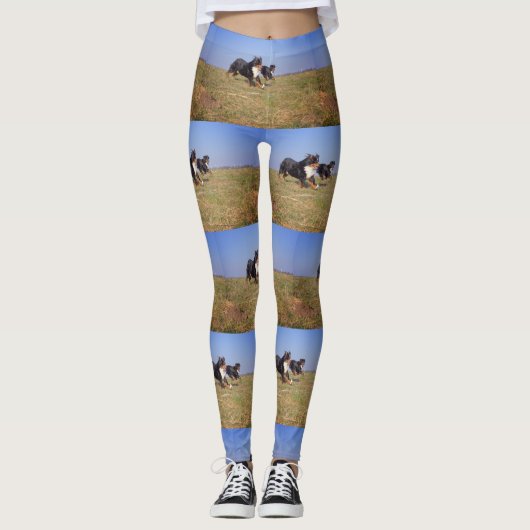 Berner Hundegruppe zweite Leggings (Vorderseite)