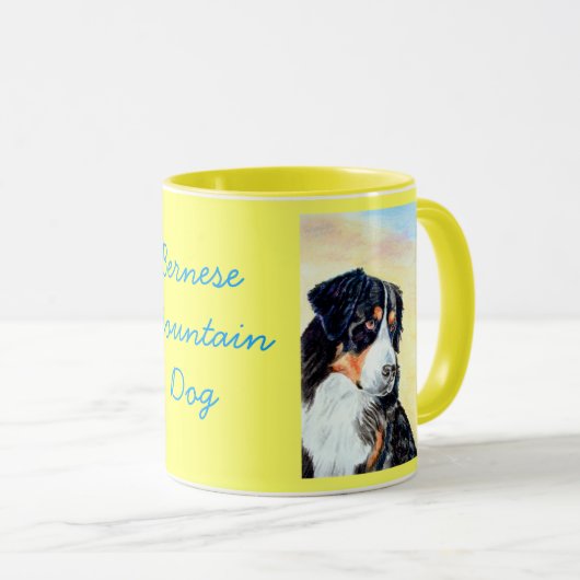 Berner Hundehunde-Tasse Tasse (VorderseiteRechts)