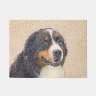 Berner Hundemalerei - Original Hundekunst Fußmatte