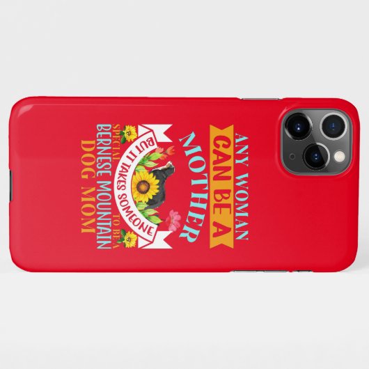 Berner Hundemutter, Berner Hundemutter, Berner Mam iPhone Hülle (Rückseite (Horizontal))