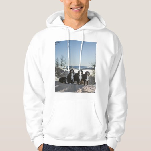Berner Hundengruppe Hoodie (Vorderseite)
