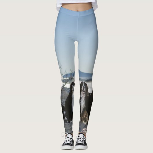 Berner Hundengruppe Leggings (Vorderseite)
