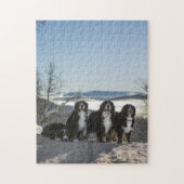 Berner Hundengruppe Puzzle (Vertikal)