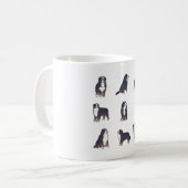 Berner Hundepacker Kaffeetasse (Vorderseite Links)