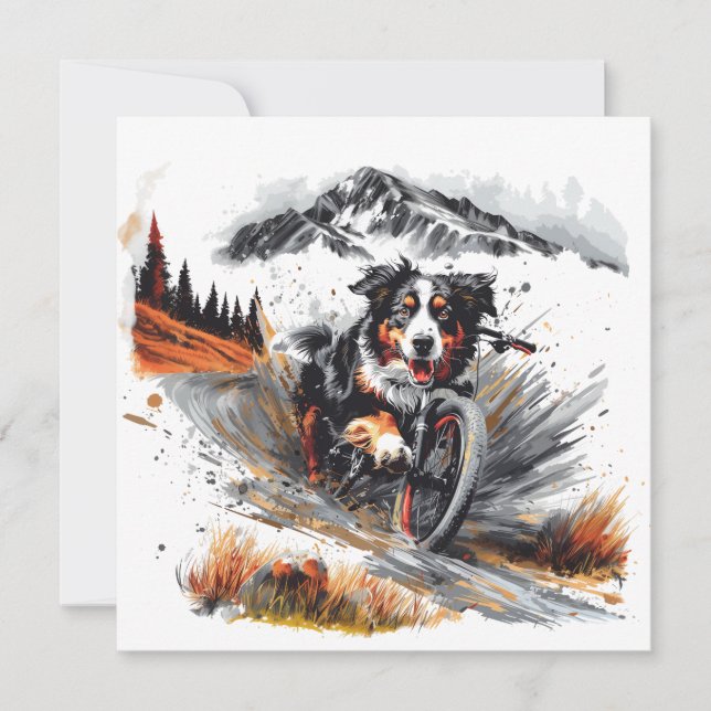 Berner Hundetour im Gebirge (Vorderseite)