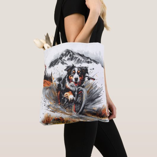 Berner Hundetour im Gebirge Tasche (Von Nahem)