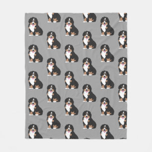 Berner Hundewelpe Fleece Blanket
