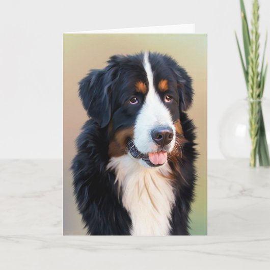 Berner Hundkunst Karte (Vorderseite)