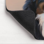 Berner Hundkunst Mousepad (Ecke)