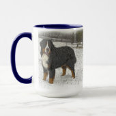 Berner im Schnee Tasse (Links)