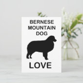 Berner-Liebe Dankeskarte (Stehend Vorderseite)