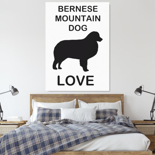 Berner-Liebe Leinwanddruck (Insitu (Schlafzimmer))