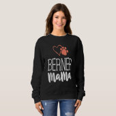 Berner Mama Bernese Mountain Hund Mama Mutter Sweatshirt (Vorne ganz)