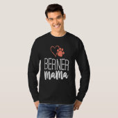 Berner Mama Bernese Mountain Hund Mama Mutter T-Shirt (Vorne ganz)