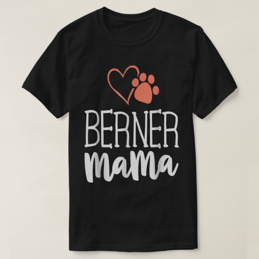Berner Mama Shirt Bernese Mountain Dog Geschenke M (Design vorne)