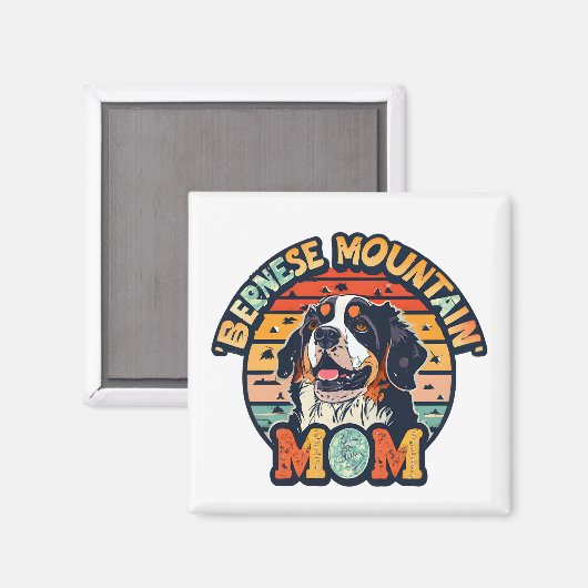 Berner Mama: Wo Liebe und Style Collide Magnet (Vorderseite/Rückseite)