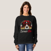 Berner Mom Vintage  Bernese Mountain Dog Sweatshirt (Vorne ganz)