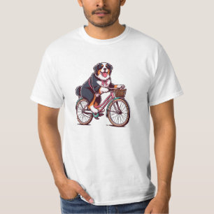Berner Mountain Hund Biker, Berner Mountain Hund C T-Shirt