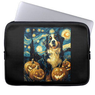 Berner Mountain Hund Süßer Hund Halloween Jack O L Laptopschutzhülle