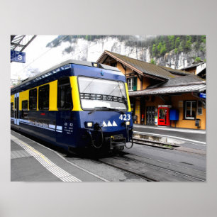 Berner Oberland Bahn Poster